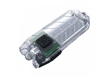 Mini LED flashlight with rechargeable battery Nitecore Tube V2.0 55LM Transparent