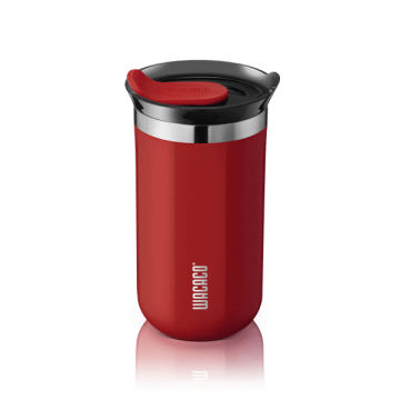 Vacuum insulated thermal cup Wacaco® Octaroma - Carmine Red