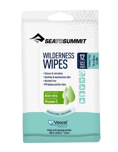 Мокри кърпи - Sea to Summit - Wilderness Wipes Extra Large - 8 pack