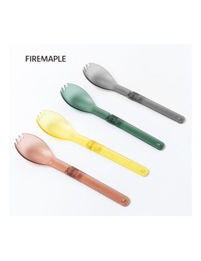 Сгъваем спорк - Fire Maple - Folding Tritan Spork - Grey