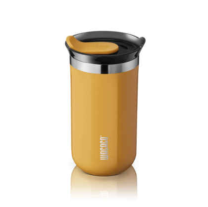 Vacuum insulated thermal cup Wacaco® Octaroma - Amber Yellow