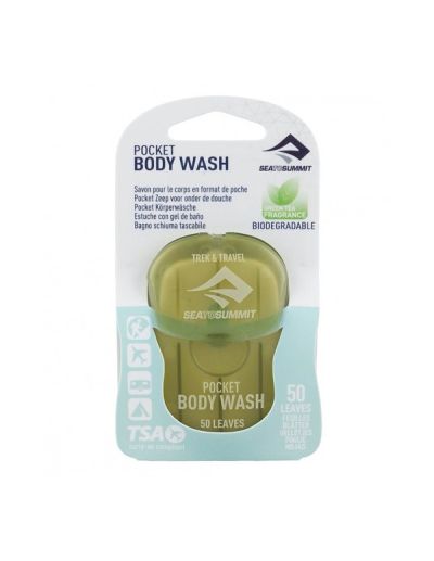 Sea to Summint - Trek and Travel Pocket Body Wash 50 Leaf